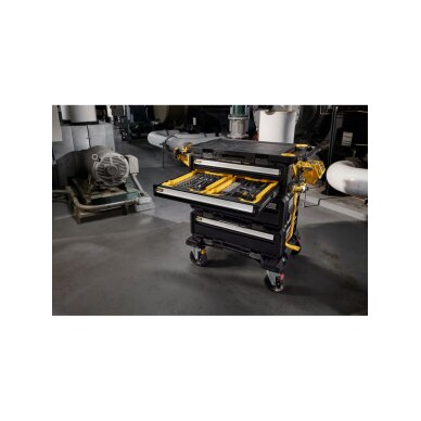 TOUGHSYSTEM® 2.0 dxl“ 5 in 1 įrankių vežimėlis DeWalt DWST60510-1 TOUGHSYSTEM® 2.0 dxl“ 5 in 1 įrankių vežimėlis DeWalt DWST60510-1