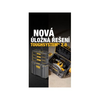 TOUGHSYSTEM® 2.0 Įrankių dėžė 3 stalčiai DeWalt DWST08330-1 7 TOUGHSYSTEM® 2.0 Įrankių dėžė 3 stalčiai DeWalt DWST08330-1 7
