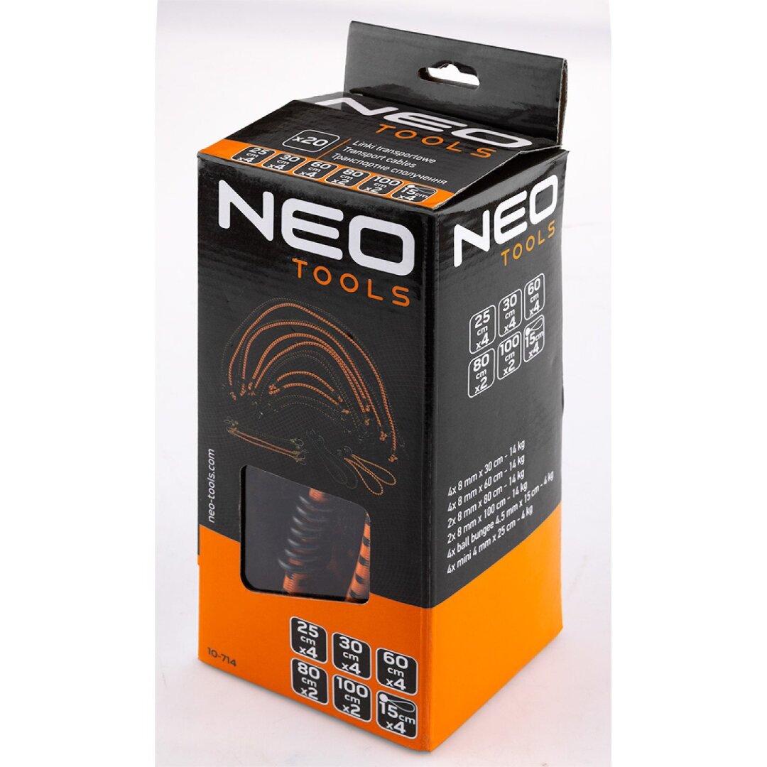 Transporto kabelių rinkinys iš 20 vnt 1