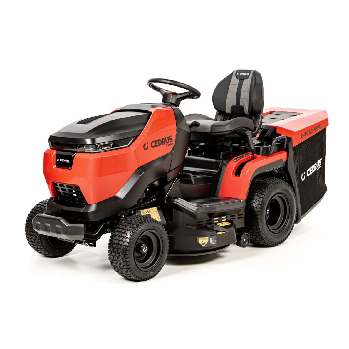 Benzininis vejos traktoriukas Cedrus Premium C-TRAC-93HC-1, 9,8 kW