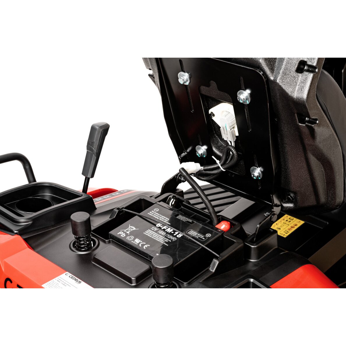 Benzininis vejos traktoriukas Cedrus Premium C-TRAC-T108HS, 12,5 kW 15