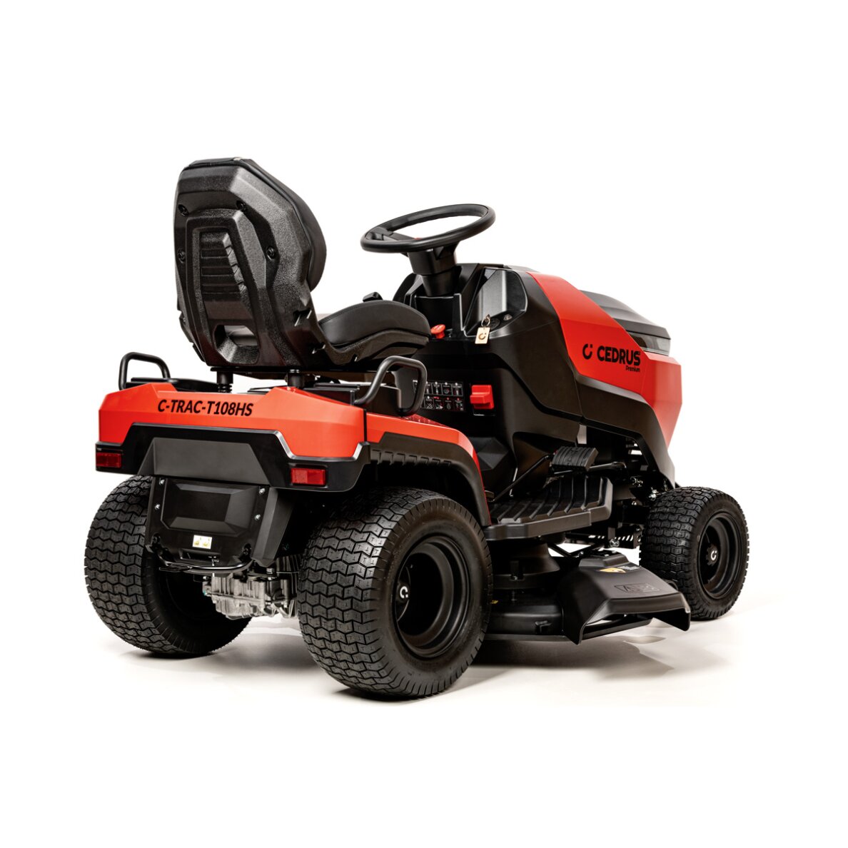 Benzininis vejos traktoriukas Cedrus Premium C-TRAC-T108HS, 12,5 kW 4