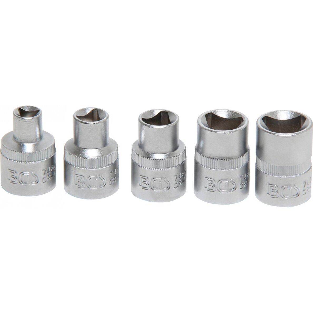 Trikampių galvučių rinkinys | M5 - M12 (8 - 16,5 mm) | 5 vnt. (8608) Trikampių galvučių rinkinys | M5 - M12 (8 - 16,5 mm) | 5 vnt. (8608)