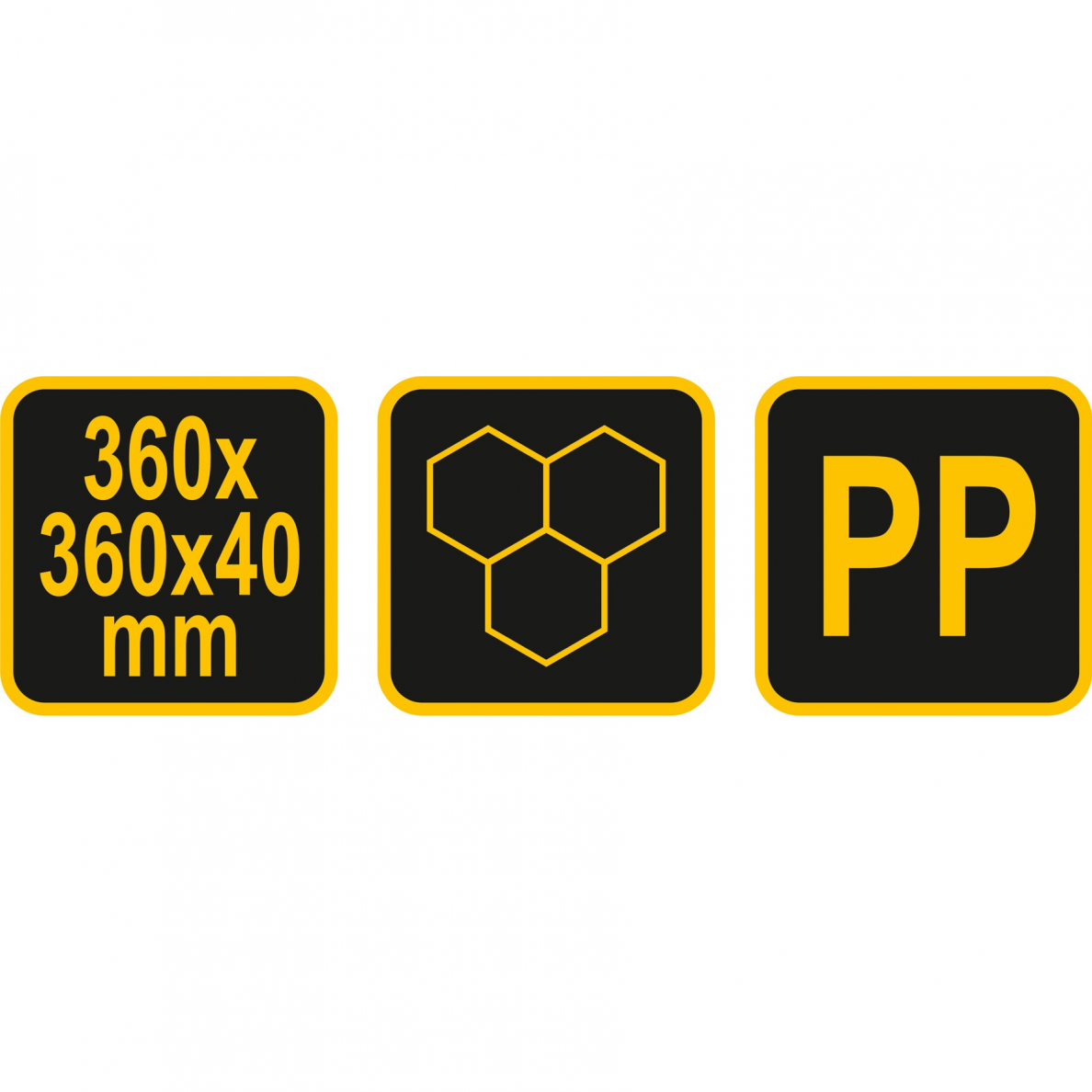 Trinkelių gaminimo forma Vorel, 360 x 360 mm 3