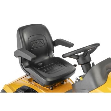 Traktoriukas su šoniniu metimu - Stiga Tornado 9121 W 5