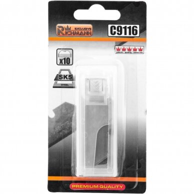 Trapecinė geležtė „Richmann" 10 vnt. Trapecinė geležtė „Richmann" 10 vnt.