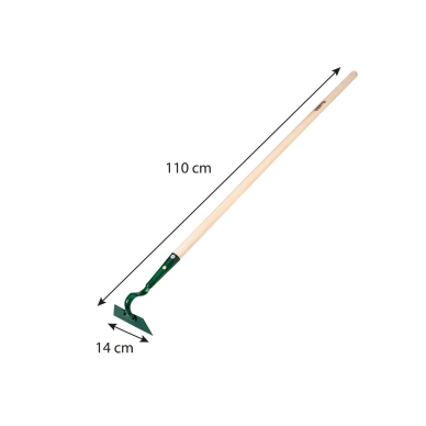 Trapecinis motopjūklas 14 cm medine rankena 6