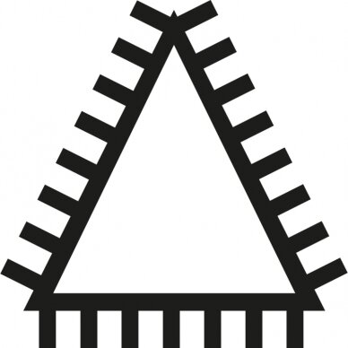 Trikampė dildė PFERD PF1132 H1 150 mm 1