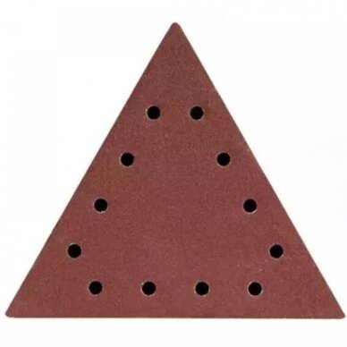 Trikampis švitrinis popierius Dedra DED7749T5, GR180 5vnt. 1 Trikampis švitrinis popierius Dedra DED7749T5, GR180 5vnt. 1