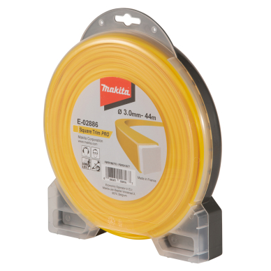 Kvadratinis valas trimeriams Makita E-02886, 3,0mm/44m 1 Kvadratinis valas trimeriams Makita E-02886, 3,0mm/44m 1