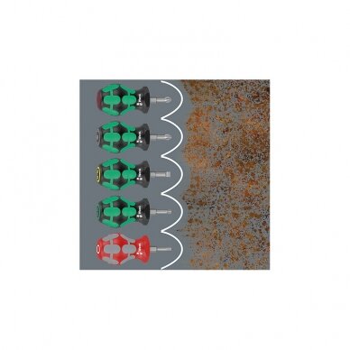 Trumpas atsuktuvas WERA Torx 367 TX 10x25mm 4 Trumpas atsuktuvas WERA Torx 367 TX 10x25mm 4