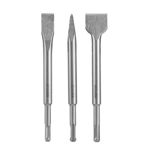 Trys SDS+ kalto antgaliai Ryobi RAKSPC03 Trys SDS+ kalto antgaliai Ryobi RAKSPC03