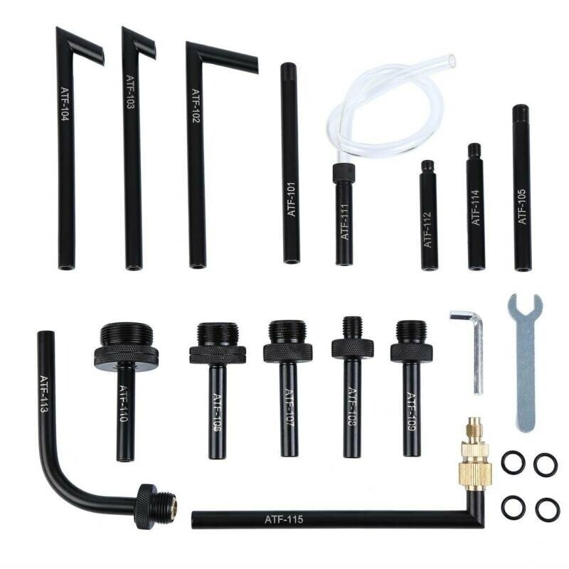 Transmisijos užpildymo sistema | 7.5 l | 15 vnt. ATF adapterių (SY-7.5) 1 Transmisijos užpildymo sistema | 7.5 l | 15 vnt. ATF adapterių (SY-7.5) 1