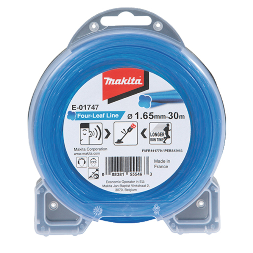 Ovalinės spiralės valas trimeriui Makita E-01747, 1,65MM X30 M 2