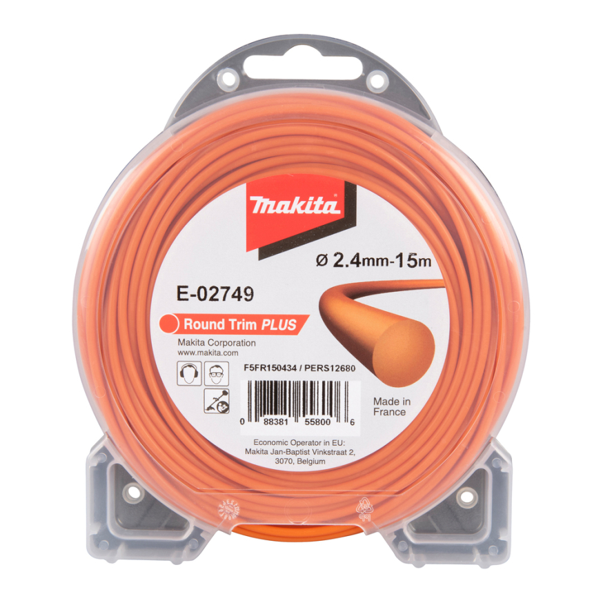 Trimerio valas Makita E-02749, 2,4mm/15m