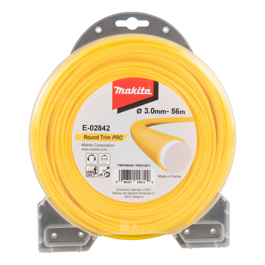 Trimerio valas Makita E-02842, 3,0mm/56m Trimerio valas Makita E-02842, 3,0mm/56m