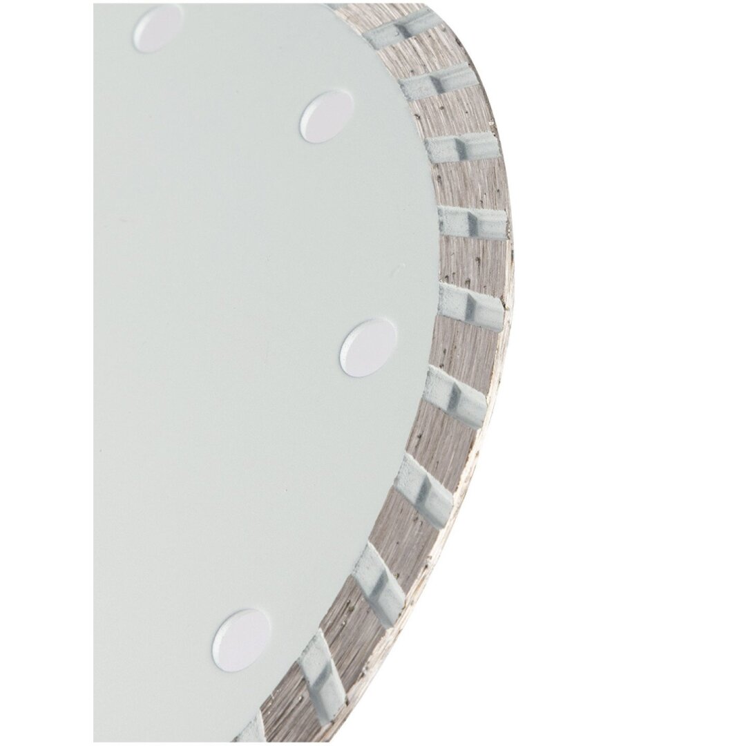 Turbo pjovimo deimantinis diskas, 115 x 22,22 mm, sausam ir šlapiam pjovimui 4