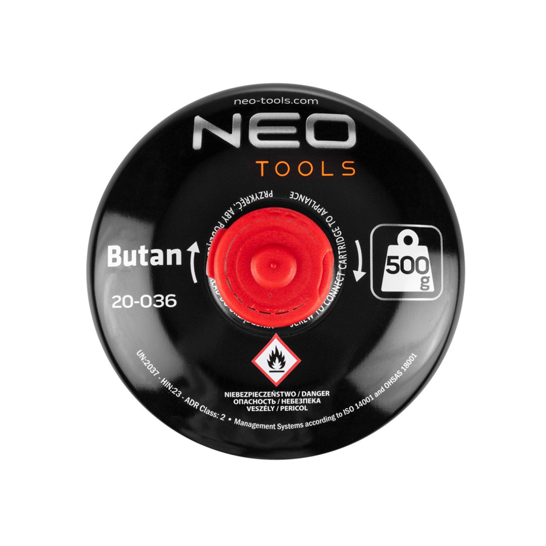 Turistinis dujų degiklis + 2 dujų kasetės 20-036 5 Turistinis dujų degiklis + 2 dujų kasetės 20-036 5