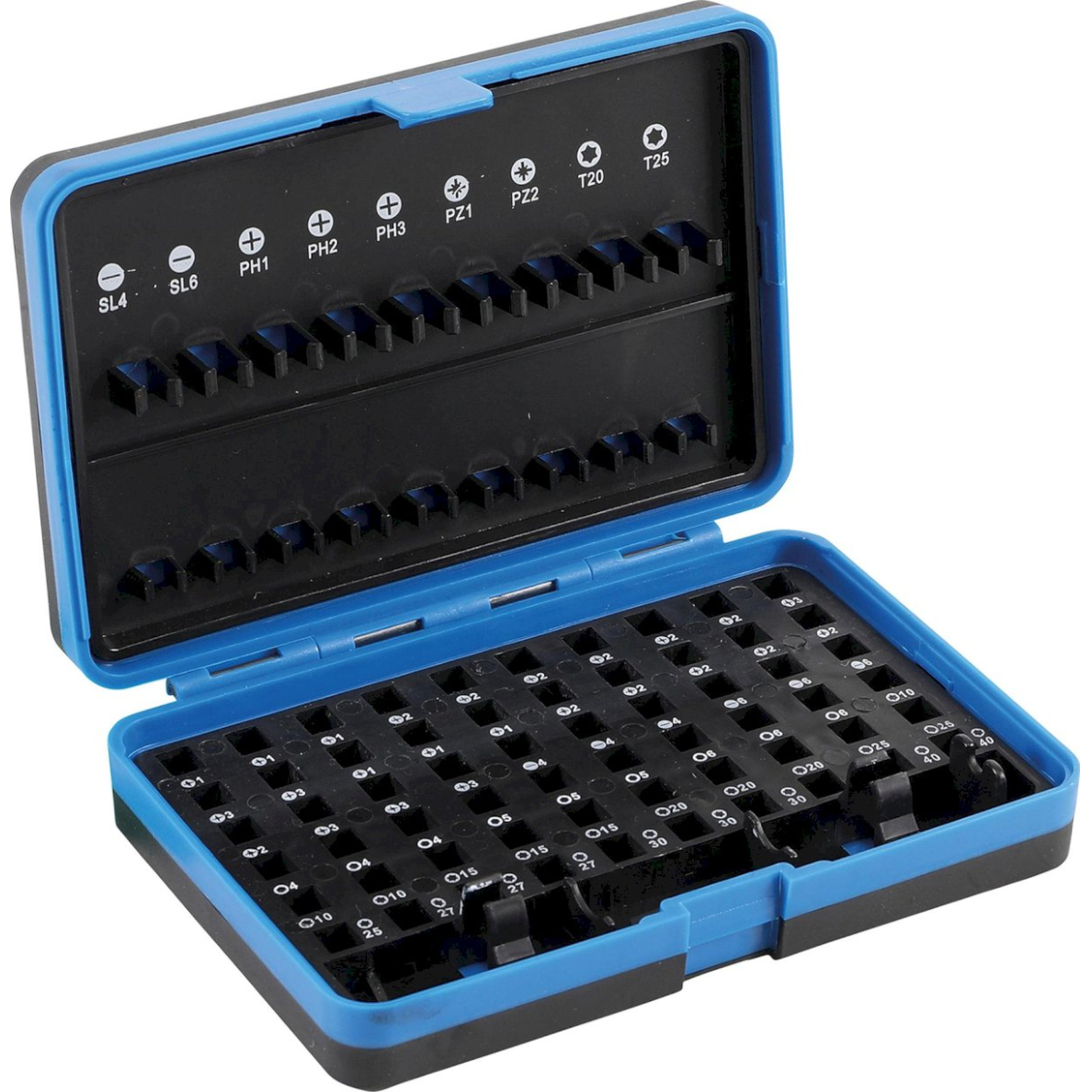 Tuščia dėžutė antgalių rinkiniui BGS 4815 (4815-1)