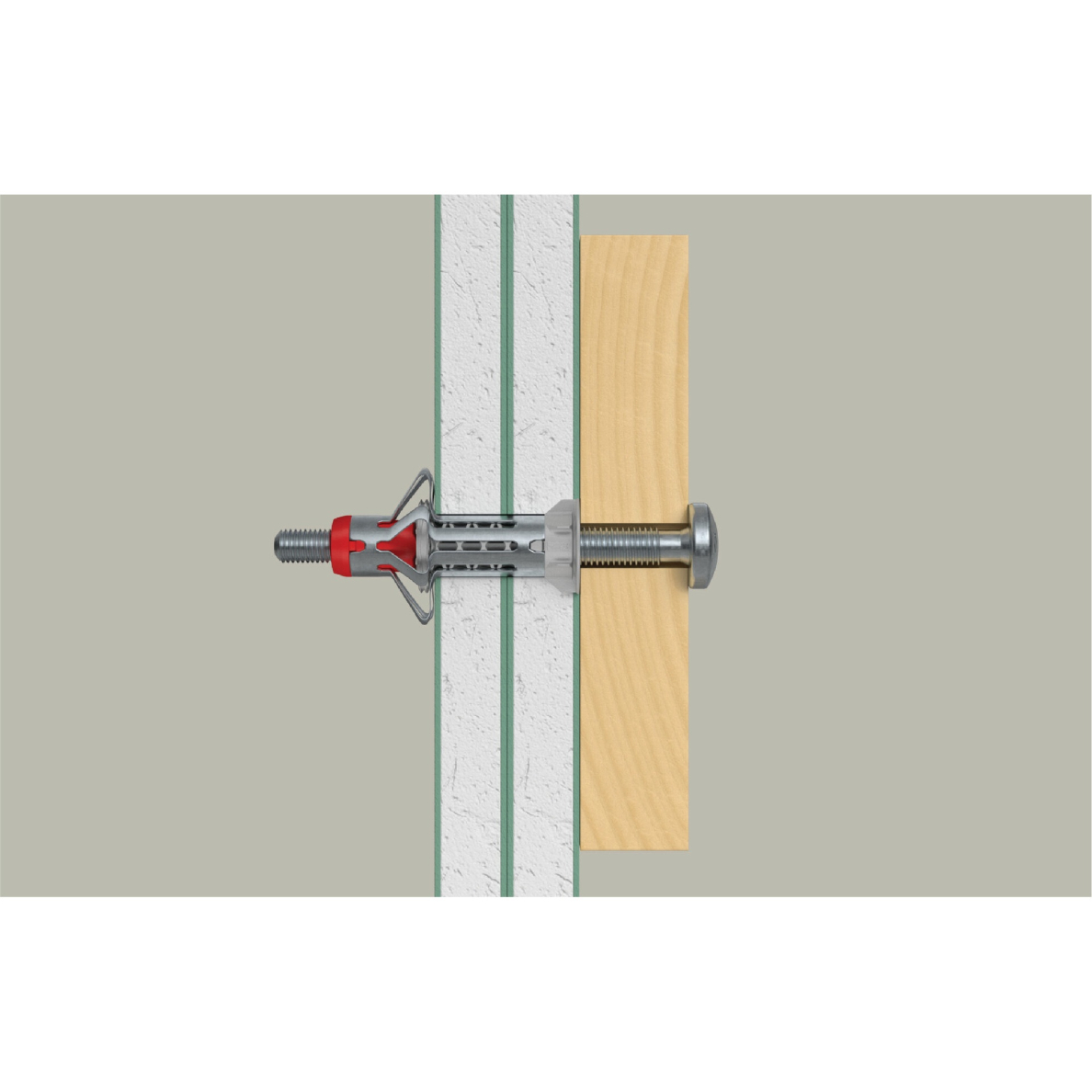 Tuščiavidurių konstrukcijų kaištis DuoHM 6x55 S PH TX, Fischer, 25 vnt. 5 Tuščiavidurių konstrukcijų kaištis DuoHM 6x55 S PH TX, Fischer, 25 vnt. 5
