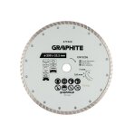 Turbo pjovimo deimantinis diskas, 230 x 22,22 mm, sausam pjovimui