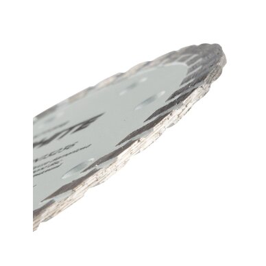 Turbo pjovimo deimantinis diskas, 115 x 22,22 mm, sausam pjovimui 5