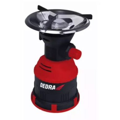 Turistinė dujinė viryklė su PIEZO uždegimu Dedra 31A001, 1,2 kW 1 Turistinė dujinė viryklė su PIEZO uždegimu Dedra 31A001, 1,2 kW 1