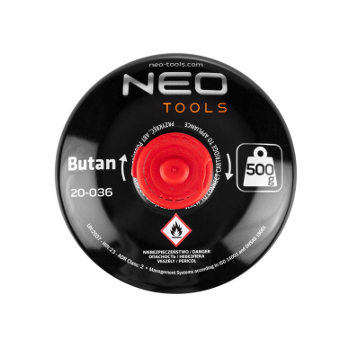 Turistinis dujų degiklis + 2 dujų kasetės 20-036 5