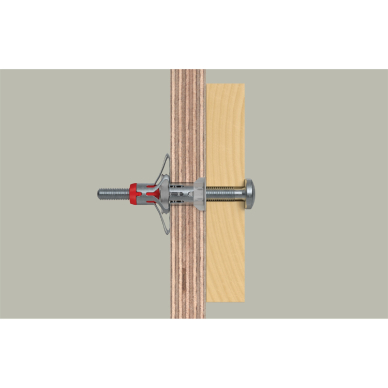 Tuščiavidurių konstrukcijų kaištis DuoHM 5x55 S PH TX, Fischer, 25 vnt. 6 Tuščiavidurių konstrukcijų kaištis DuoHM 5x55 S PH TX, Fischer, 25 vnt. 6