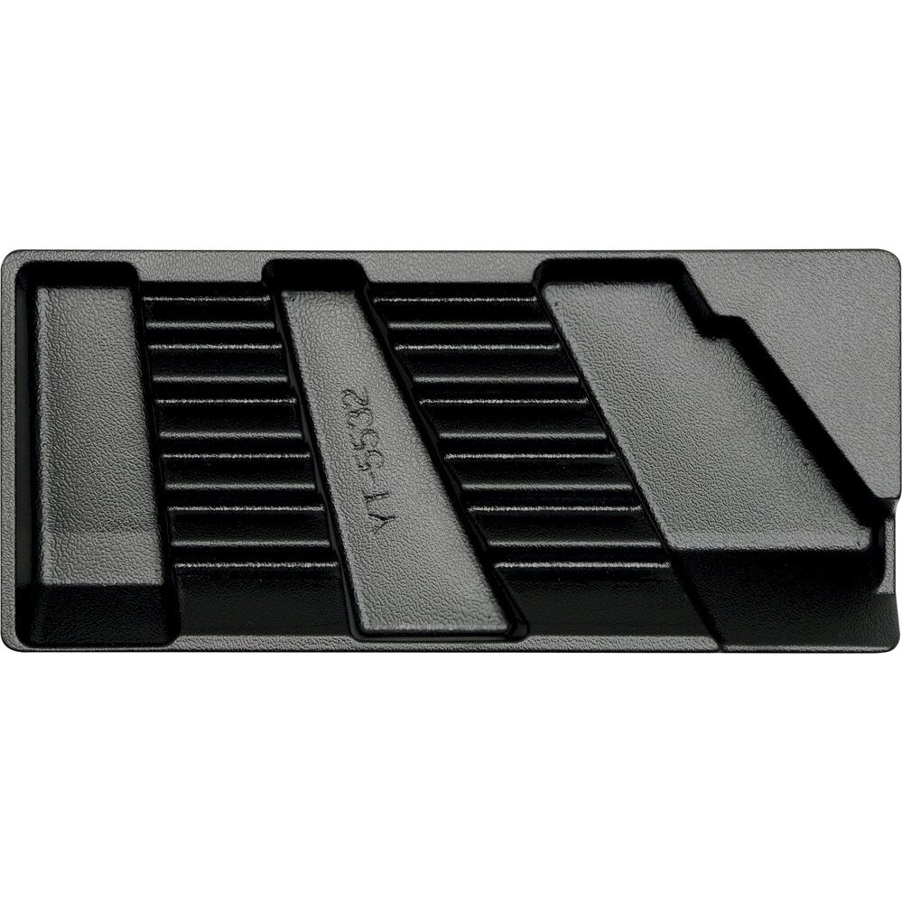 Tuščias padėklas į spintelę didesnių raktų rinkiniui | 22-32 mm | 5 vnt. (YT-55321) Tuščias padėklas į spintelę didesnių raktų rinkiniui | 22-32 mm | 5 vnt. (YT-55321)