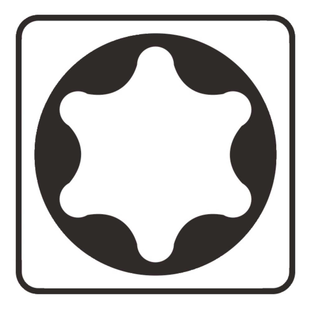 TX sukimo antgalis Makita P-06345, 25MM T20 (10 vnt.) 1