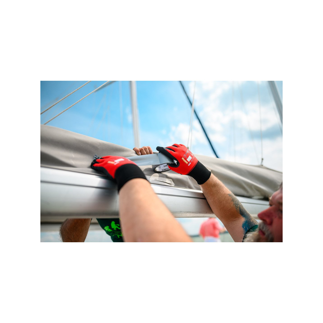 Ultraflex darbo pirštinės, nailono-spandekso, polimetilnitrilo (putų) danga, 4131X, 11 dydis 1