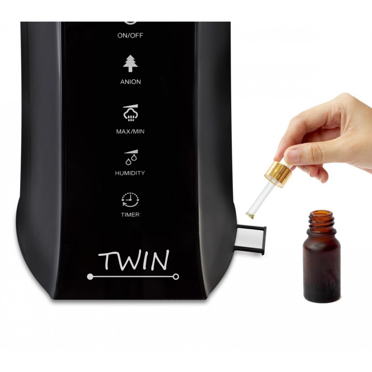 Ultragarsinis oro drėkintuvas Airbi TWIN BI3221, iki 45 m2 2 Ultragarsinis oro drėkintuvas Airbi TWIN BI3221, iki 45 m2 2