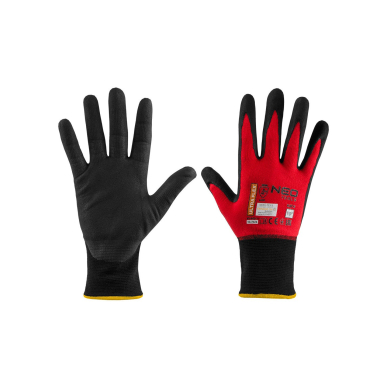 Ultraflex darbo pirštinės, nailono-spandekso, polimetilnitrilo (putų) danga, 4131X, 10 dydis Ultraflex darbo pirštinės, nailono-spandekso, polimetilnitrilo (putų) danga, 4131X, 10 dydis