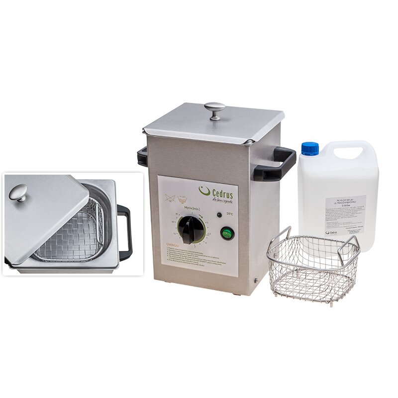 Ultragarsinė plovykla Cedrus U-501, 80 W Ultragarsinė plovykla Cedrus U-501, 80 W