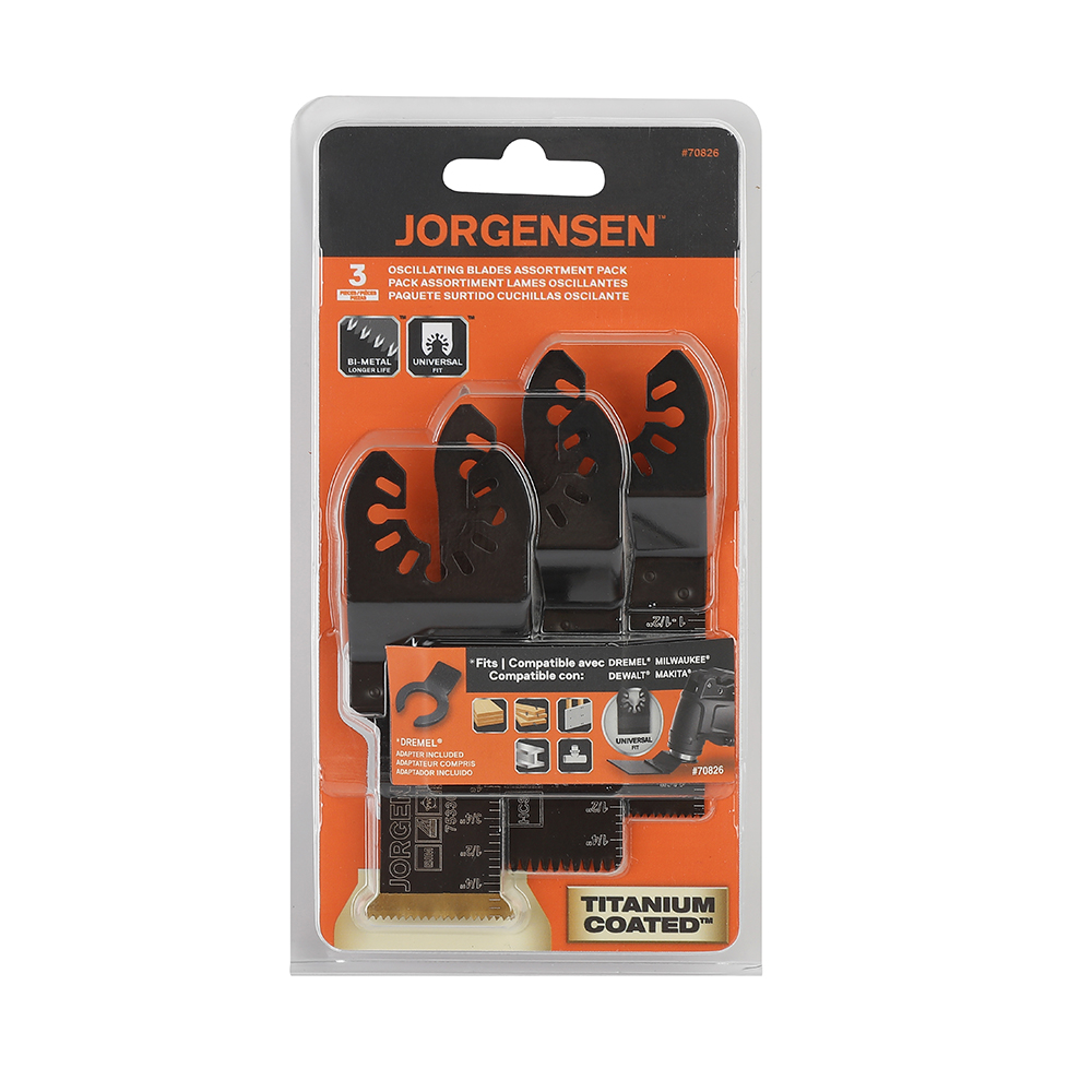 Universalus daugiafunkcinio įrankio geležčių rinkinys, Pony Jorgensen 3 vnt. 2