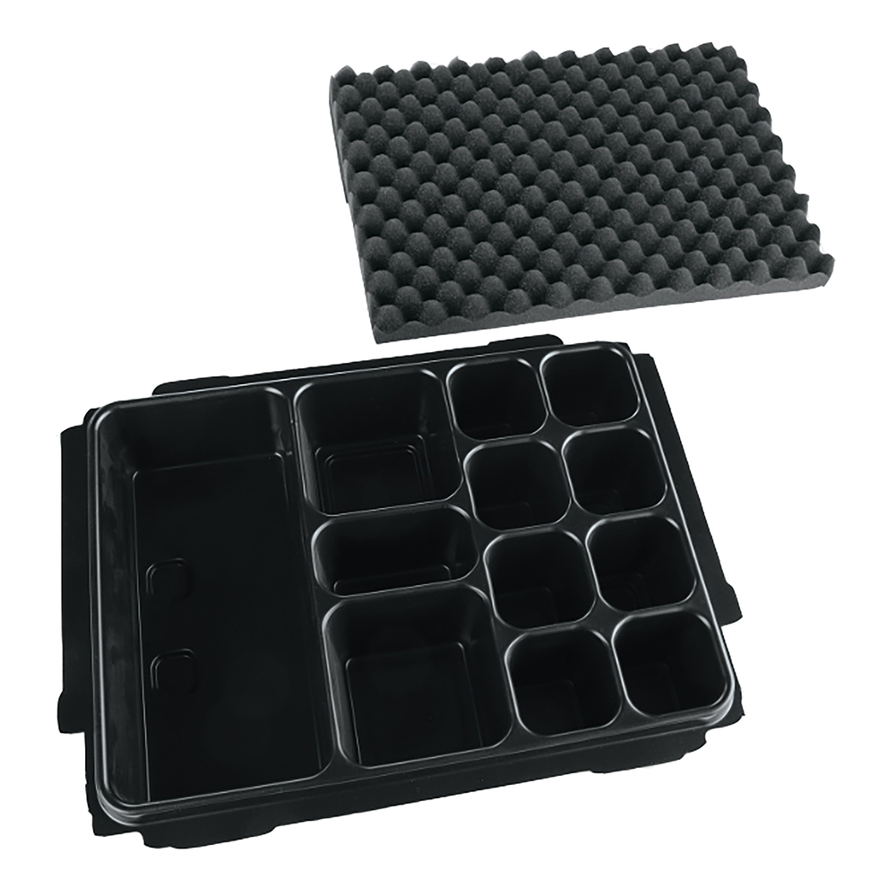 Universalus „MAKPAC“ įdėklas su dangčiu Makita P-83674 1 Universalus „MAKPAC“ įdėklas su dangčiu Makita P-83674 1