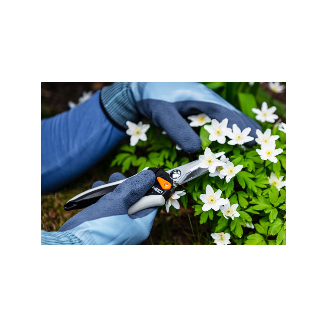 Universalios žirklės 210 mm, diapazonas iki 6 mm, reguliuojami tarpai 2