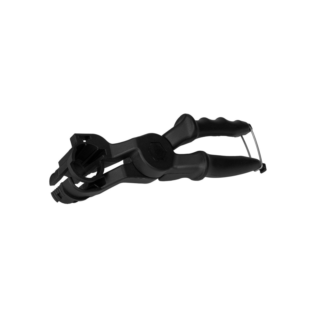 Universalus piltuvas 125mm, su tvirtinimo kronšteinu 6