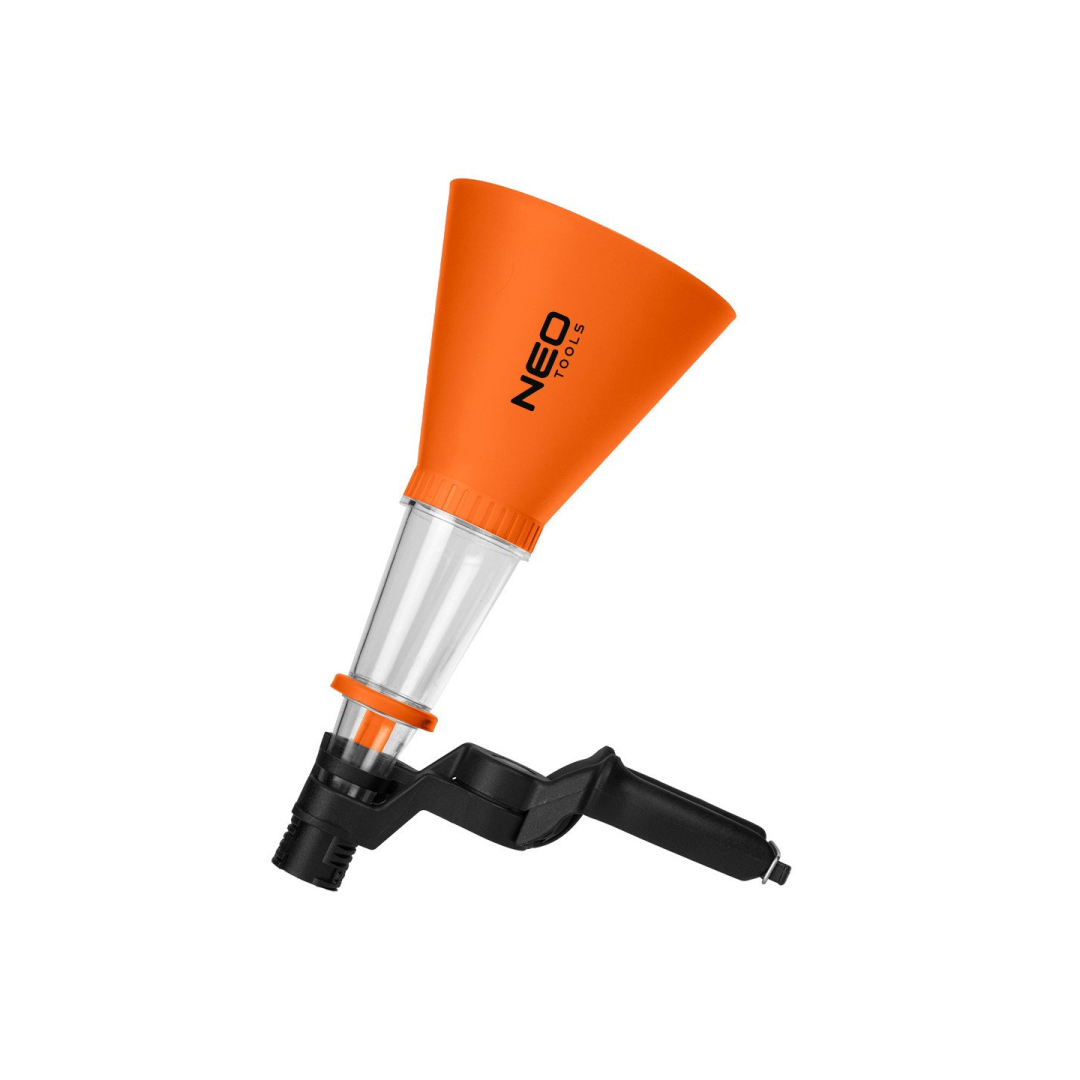 Universalus piltuvas 125mm, su tvirtinimo kronšteinu