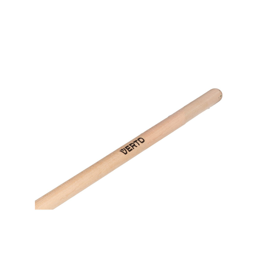 Universalus tiesus grėblys, 12 dantų, kniedėmis prikimšta galvutė, medinė rankena 5