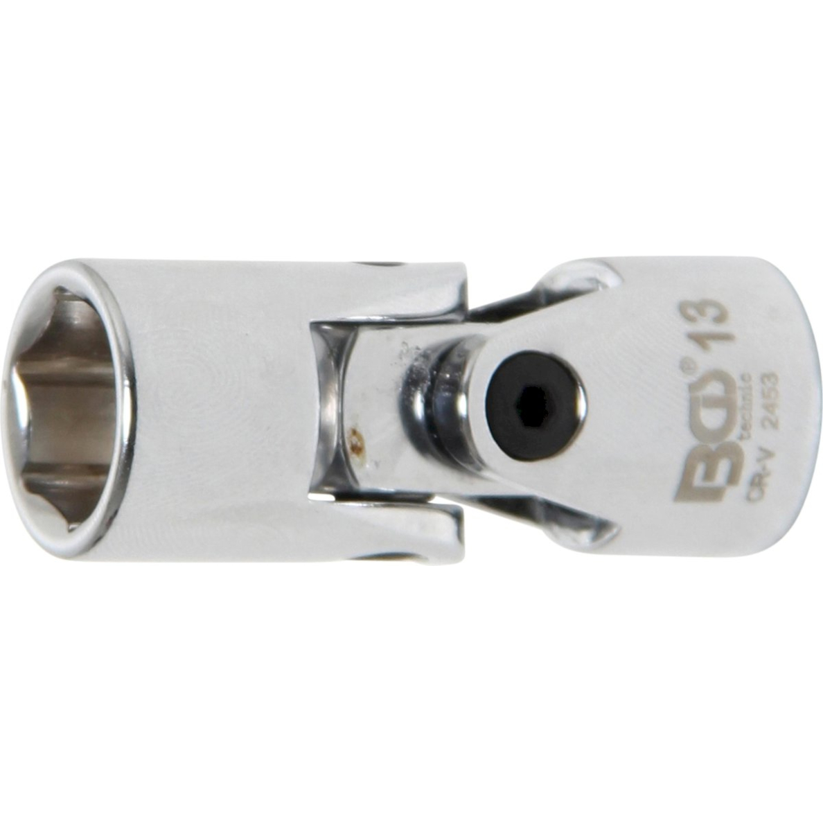 Universali šarnyrinė galvutė | šešiakampė | 10 mm (3/8") | 13 mm (2453) Universali šarnyrinė galvutė | šešiakampė | 10 mm (3/8") | 13 mm (2453)