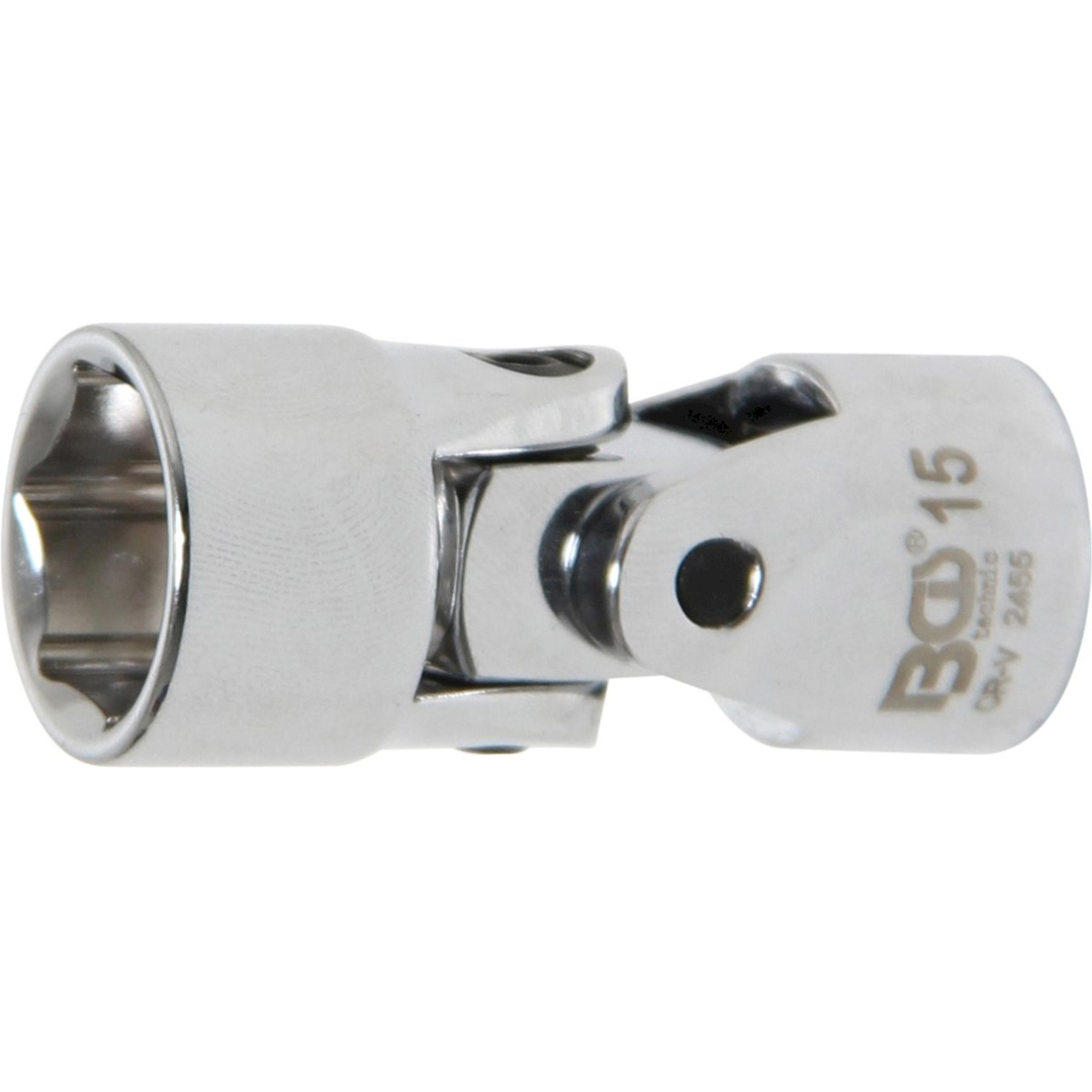 Universali šarnyrinė galvutė | šešiakampė | 10 mm (3/8") | 15 mm (2455) Universali šarnyrinė galvutė | šešiakampė | 10 mm (3/8") | 15 mm (2455)