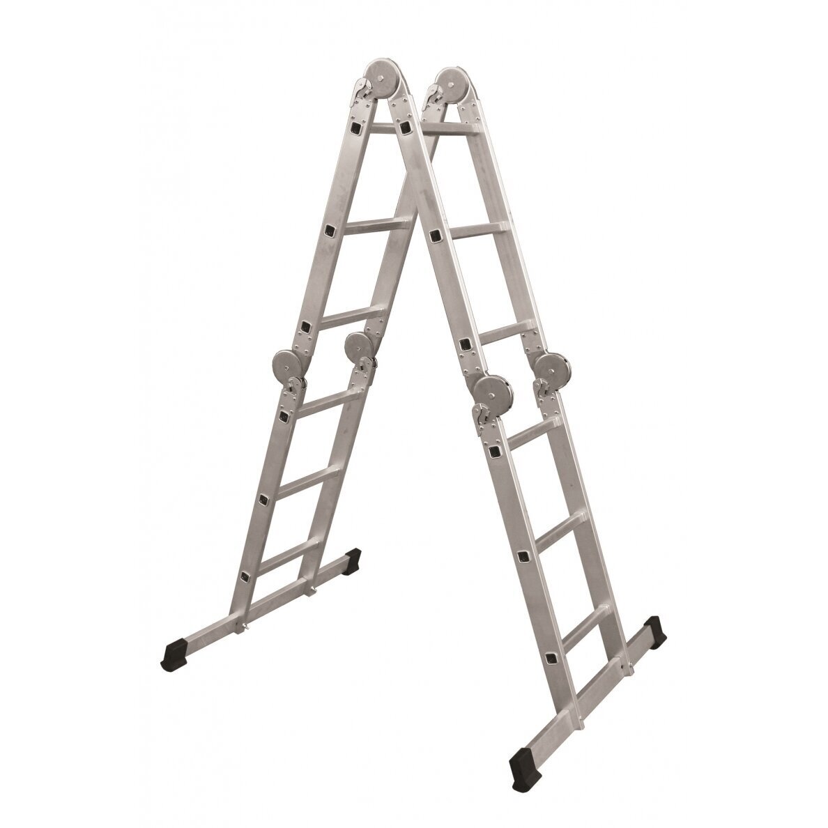 Universalios aliuminio kopėčios DRABEST 4x3 3 Universalios aliuminio kopėčios DRABEST 4x3 3