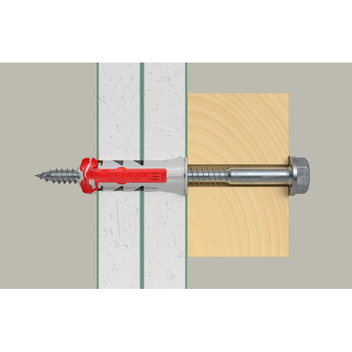 Universalus dvikomponentis kaištis DuoPower 10 x 50 S, FISCHER, 25 vnt. 4