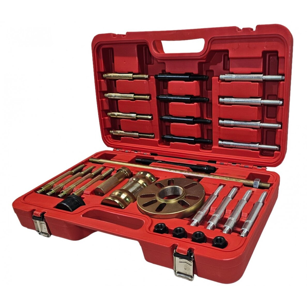 Universalus ratų stebulių ir kardaninių velenų nuėmėjų rinkinys | 30 dalių (SK5650) Universalus ratų stebulių ir kardaninių velenų nuėmėjų rinkinys | 30 dalių (SK5650)