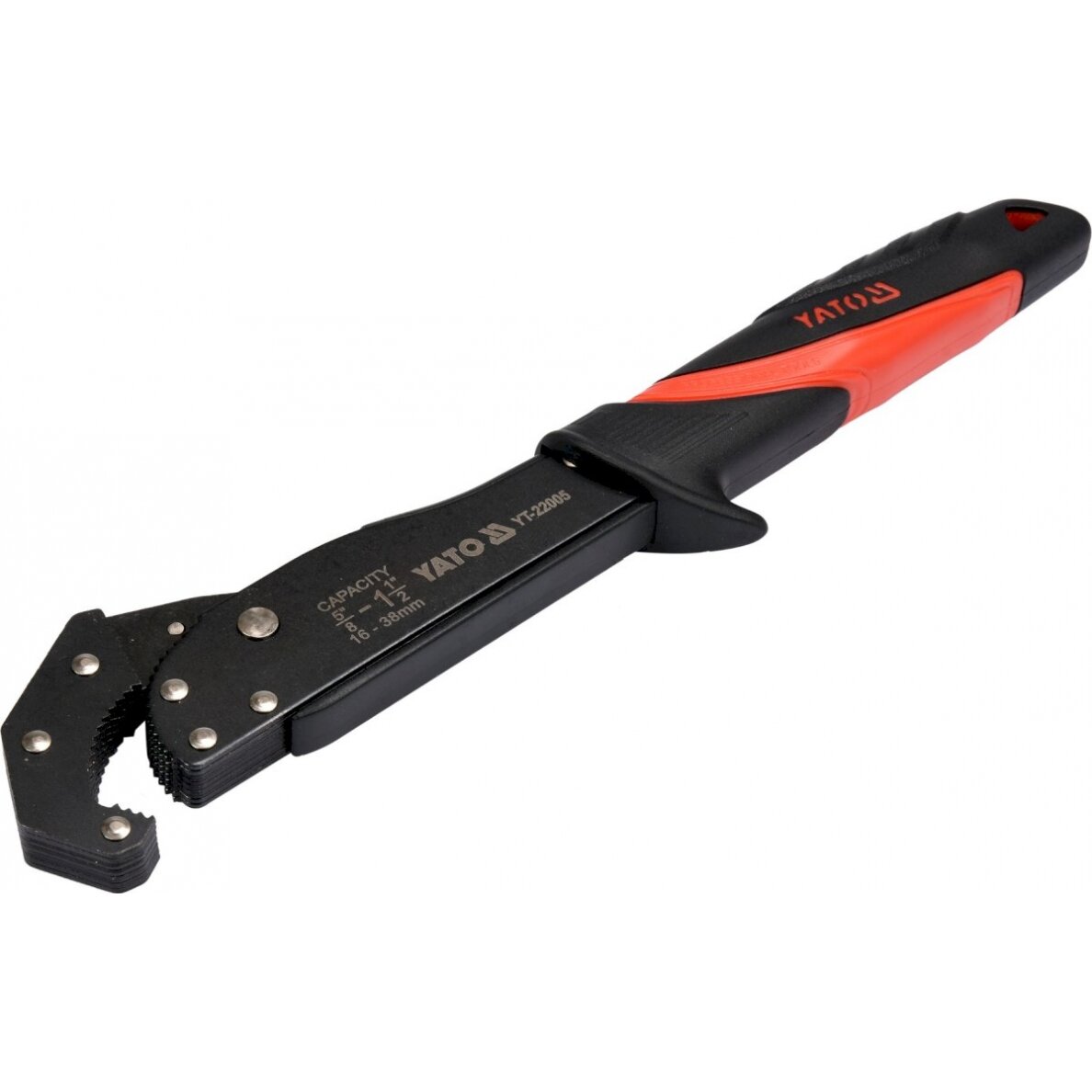 Universalus reguliuojamas veržliaraktis | 16-38 mm (YT-22005) Universalus reguliuojamas veržliaraktis | 16-38 mm (YT-22005)