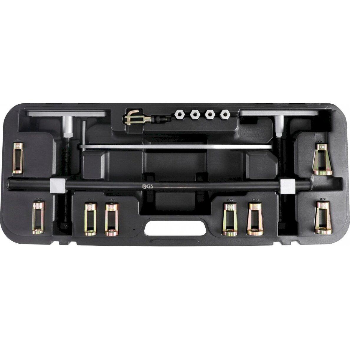 Universalus vožtuvų nuspaudėjas su adapteriais (8357) Universalus vožtuvų nuspaudėjas su adapteriais (8357)