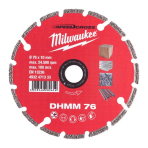 Universalus deimantinis diskas MILWAUKEE DHMM 76 76x10mm
