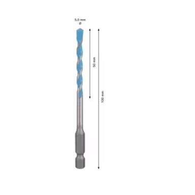 Universalus grąžtas Bosch HEX-9 Multi Construction, 5x50x100 mm 2608900571 Universalus grąžtas Bosch HEX-9 Multi Construction, 5x50x100 mm 2608900571